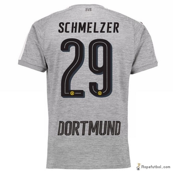 Camiseta Borussia Dortmund Replica Tercera Ropa Schmelzer 2017/18